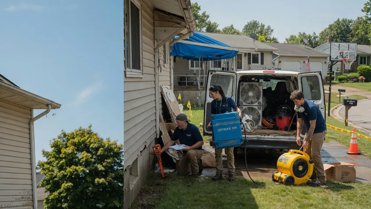 Ceiling Leak Cleanup in Denison, IA near me