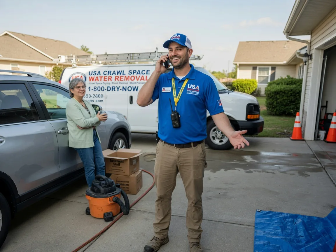 Crawl Space Water Removal Denison, IA FAQs